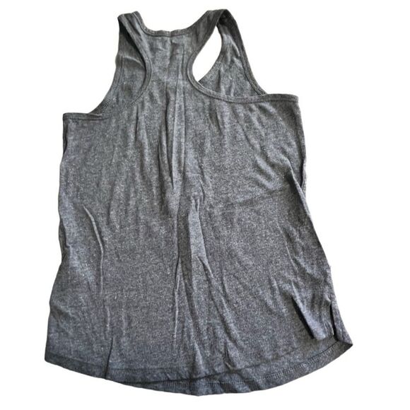 🌴 Old Navy Girls Gray Active Tank “This Girl is Fierce” Go-Dry L (10–12) - Picture 5 of 8